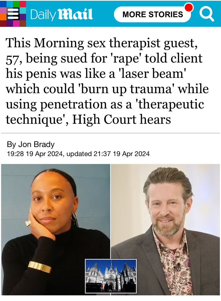 This is RAPE. Michael Lousada used his ‘penis’ as a 'legitimate' therapeutic activity to ‘absorb trauma’. So Therapist becomes The Rapist. The CPS REFUSED to charge him criminally so the victim, Ella Janneh a rape survivor, had to bring a civil case against him?! What??! He