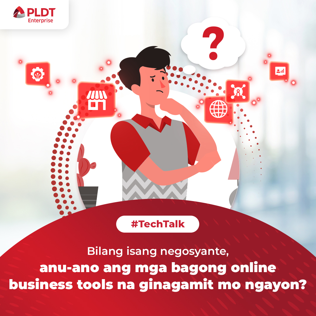 PLDTEnterprise's tweet image. TECH-A LANG!

Techy na ang mundo ngayon. Anu-ano kaya ang kailangan ng mga business para maachieve ang success? 🤔

Let us know in the comments what challenges you faced! Who knows, baka mayroon kaming mga tips para sa inyo! 😉

#SMBiz #Entrepreneurship #SmallBusiness