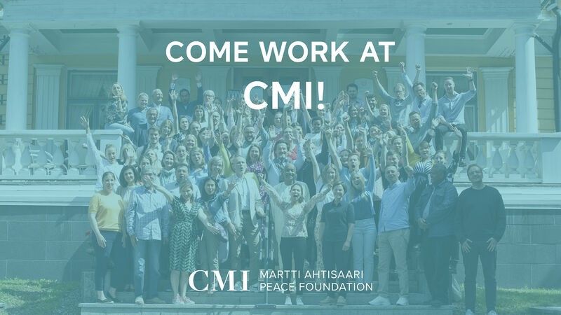 CMI is now seeking an Assistant, Finance and Travel, to join its Finance and Administration Team! The position is fixed term until December 2025 and located at our headquarters in Helsinki. Apply by May 31st: cmi.fi/contact/vacanc…