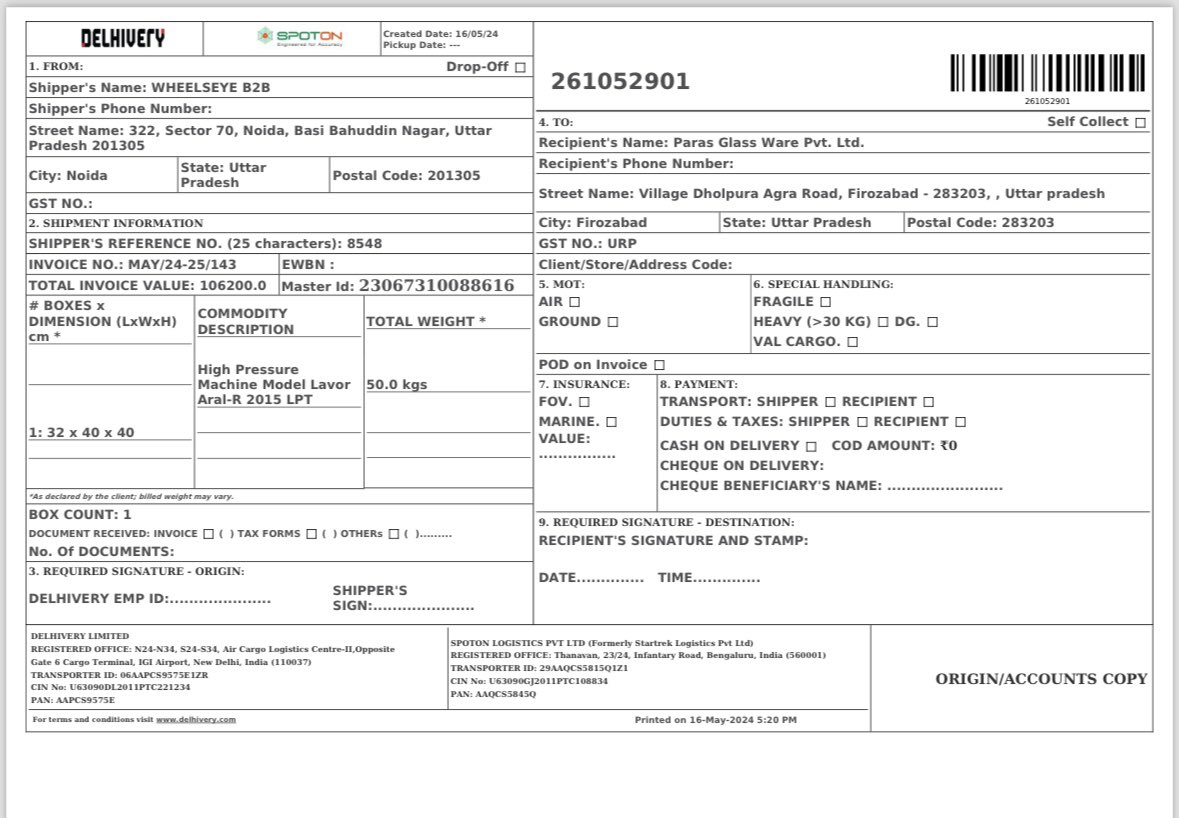 shubhroxstar's tweet photo. @delhivery @help_delhivery Sir as per the Delhivery our consignment has dispatched from Greater Noida to Firozabad &amp; till date it has not reached. When i got tracking details &amp; as per it they have received the consignment tomorrow in their office. No body is answering correct. https://t.co/zANriEPIMx