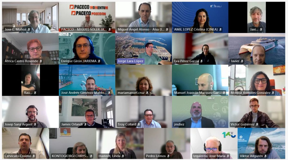 H2PORTS (@h2ports) on Twitter photo 📣 Yesterday the 6th meeting of #H2PORTS Stakeholders Group was held with a great success of attendance.
🔎 On this occasion, the use of H2 in the port maritime sector was chosen as the central topic of the meeting.
👉 + info: encr.pw/P0A1x
<a href="/CleanHydrogenEU/">Clean Hydrogen Partnership</a> #hydrogen 📣 Yesterday the 6th meeting of #H2PORTS Stakeholders Group was held with a great success of attendance.
🔎 On this occasion, the use of H2 in the port maritime sector was chosen as the central topic of the meeting.
👉 + info: encr.pw/P0A1x
<a href="/CleanHydrogenEU/">Clean Hydrogen Partnership</a> #hydrogen