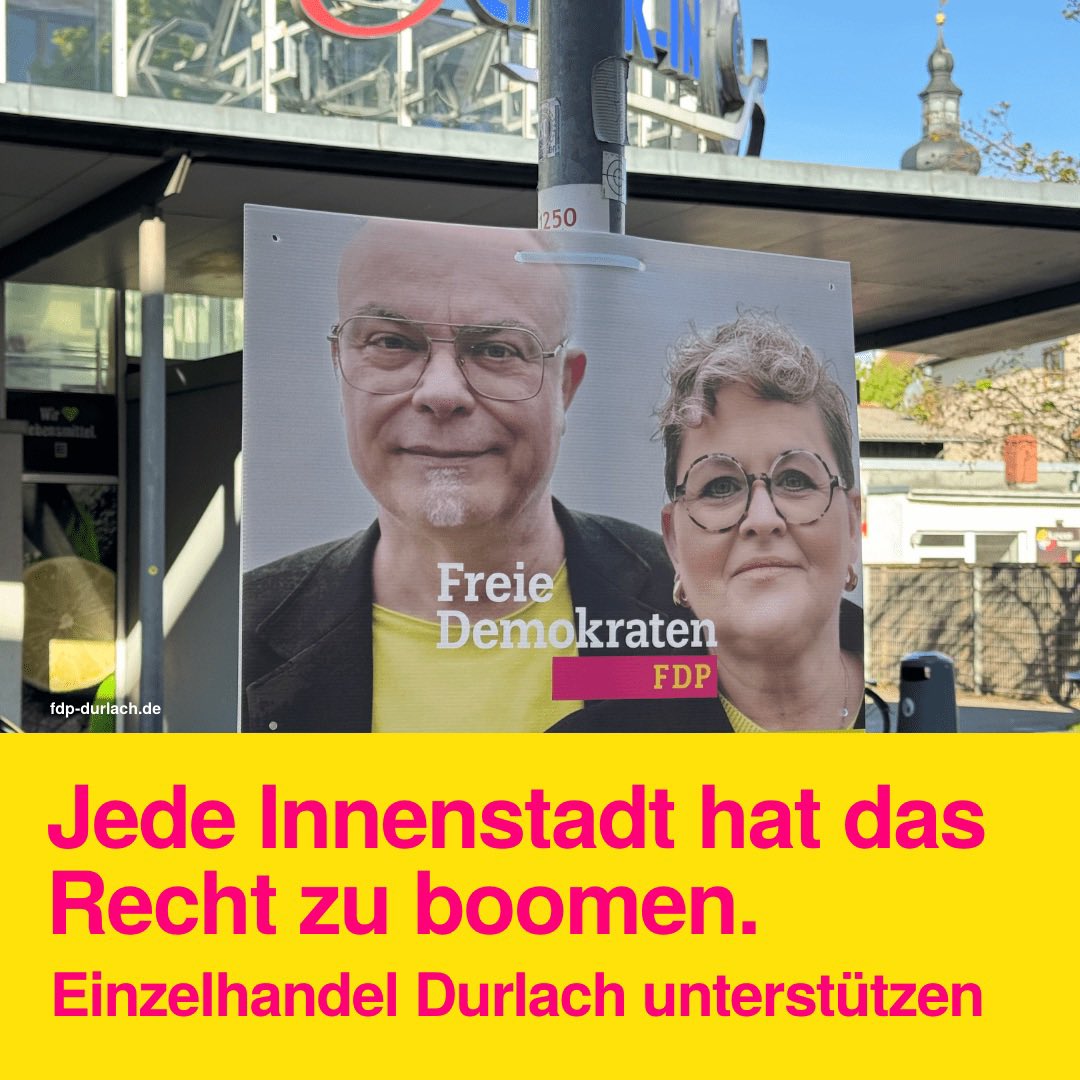 Der Durlacher Einzelhandel braucht Eure Stimme!
Hier geht’s zum Wahlprogramm der <a href="/FDP_Durlach/">FDP Durlach</a> 👇

fdp-durlach.de/wahlen/program…