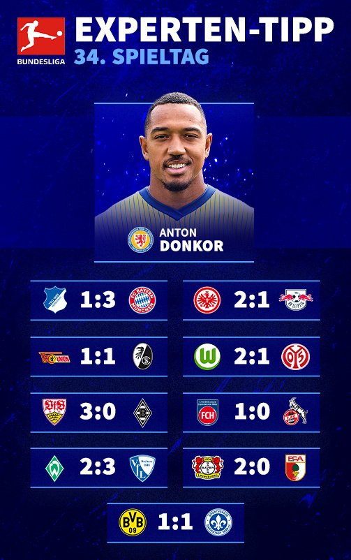 Anton Donkor tippt nen Unendschieden bei Dortmund gegen Darmstadt, super Mann.
#S04