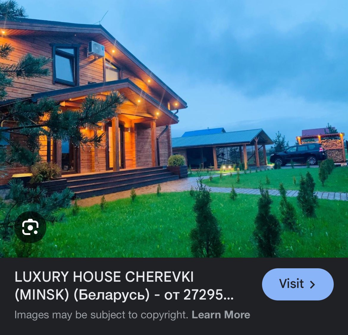 Luksusowe domy pod Mińskiem (Białoruś), za około $50.000.
I to jest ok.
Dywersyfikujcie się majątkowo.