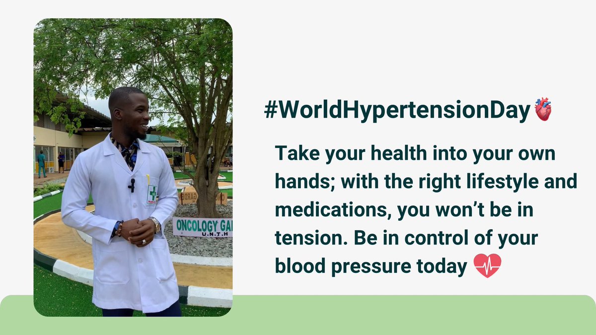 Today @PsnEnugu and #Nemel pharmaceuticals makers of #Tensivin and #Cotripin celebrates #WorldHypertensionDay RT for others.