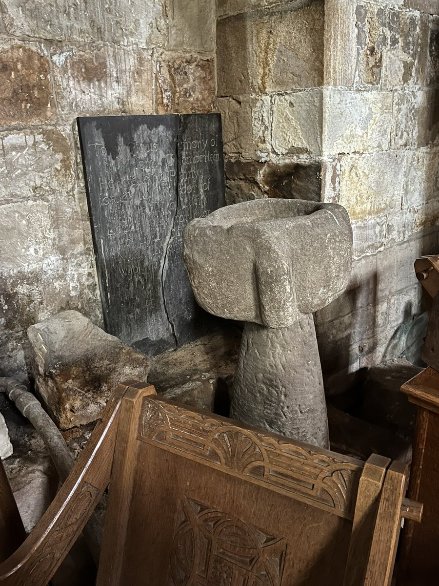 St Mary’s Priory Church, Tutbury, Staffordshire. #fontsonFriday