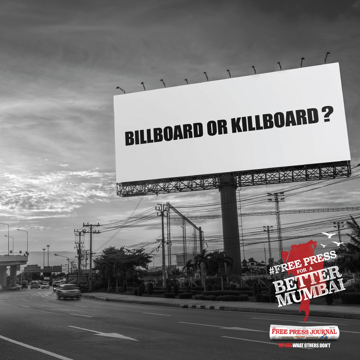 Fed up with Illegal Hoardings across Mumbai? If you spot any, send photos with location details to fpjreaderreporter@gmail.com or tag @fpjindia using #RemoveKillerHoardings on X. The tumbling down of a mammoth 120-foot hoarding also crumbled our trust in the system. When the