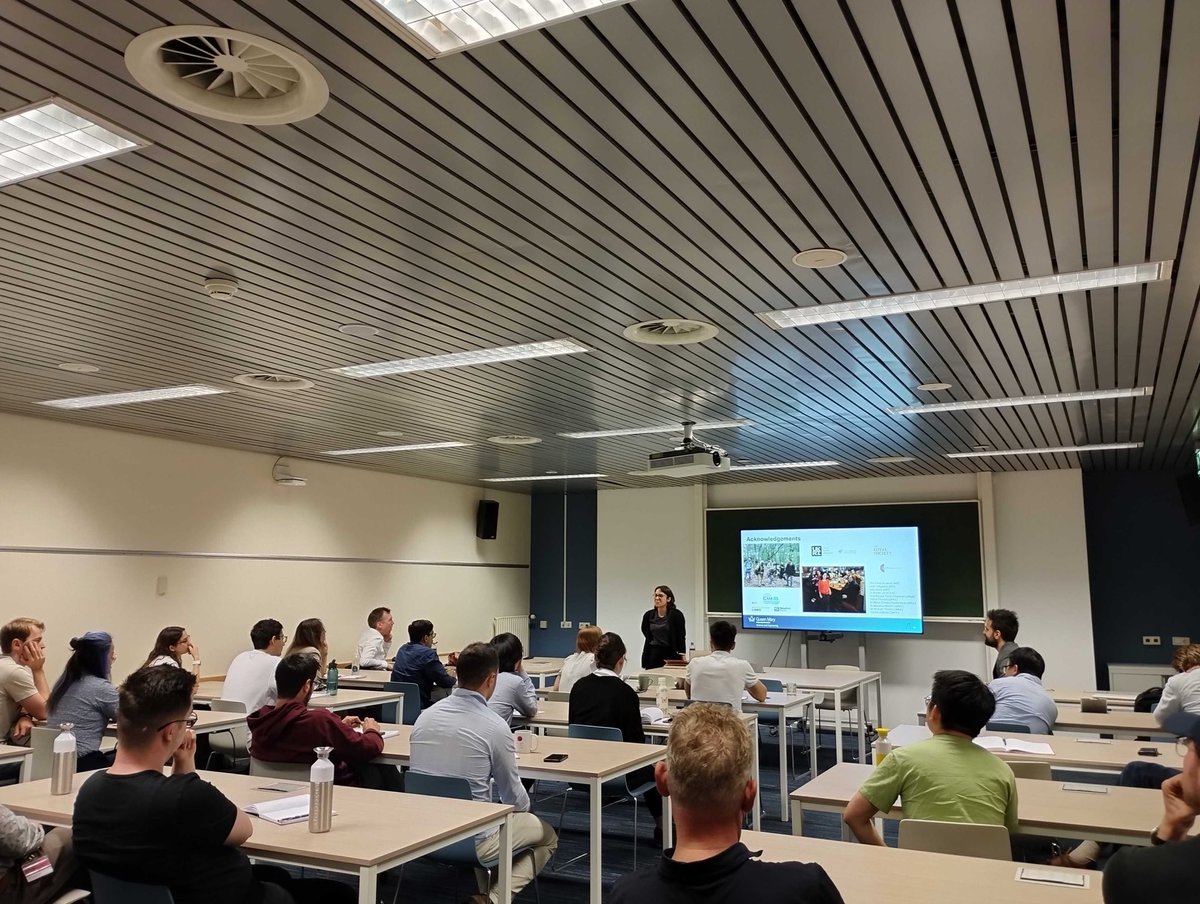 Electrochemical Materials and Systems Laboratory (@ems_forner_lab) on Twitter photo Prof. Ana Belen Jorge Sobrido from <a href="/QMULSEMS/">QMUL School of Engineering and Materials Science</a> gave an excellent lecture on electrospun flow battery electrodes and the use of sustainable precursors into the production of these electrode materials. Lots of exciting research directions! Many thanks Ana for coming to visit us! Prof. Ana Belen Jorge Sobrido from <a href="/QMULSEMS/">QMUL School of Engineering and Materials Science</a> gave an excellent lecture on electrospun flow battery electrodes and the use of sustainable precursors into the production of these electrode materials. Lots of exciting research directions! Many thanks Ana for coming to visit us!