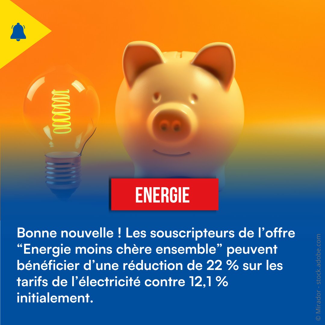 Les 5 actus essentielles de la semaine à retenir🧵 1⃣ ufcqc.link/n123222 #énergie #électricité #EMCE