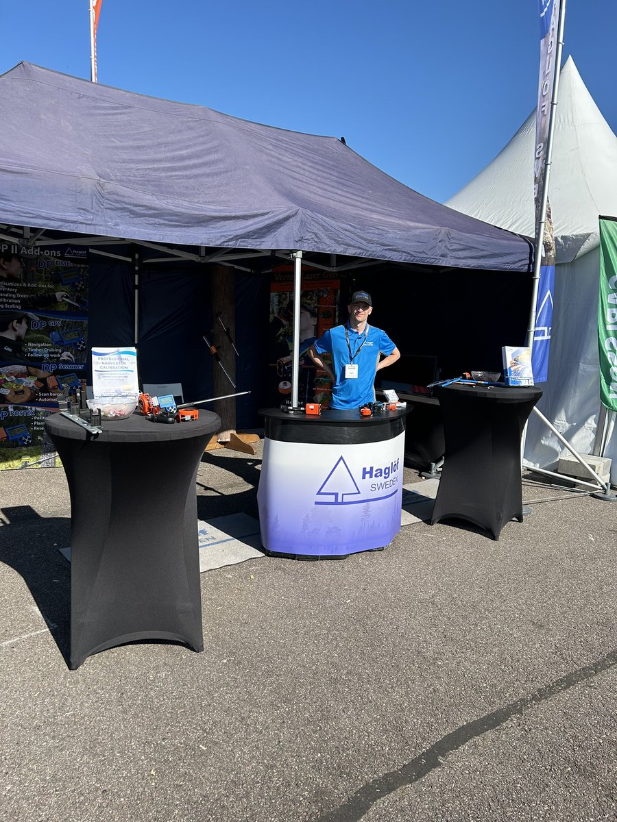 Redo för skogsmaskindagarna i Karlskoga! #skogsmaskindagarna #skog #mätning #forestry