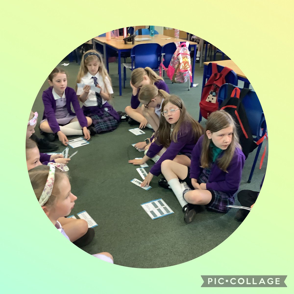 P4R have been learning how to use the 24 hour clock by converting time from the 12 hour clock. They were concentrating very hard at the loop card game!