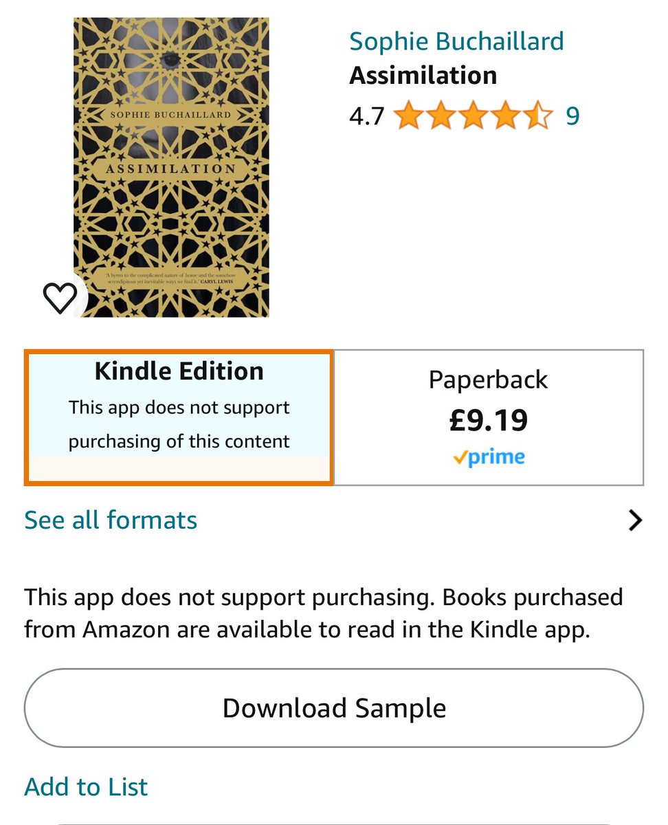 📣 Assimilation is also available on @AmazonKindle . Did you know you can download a free sample?
