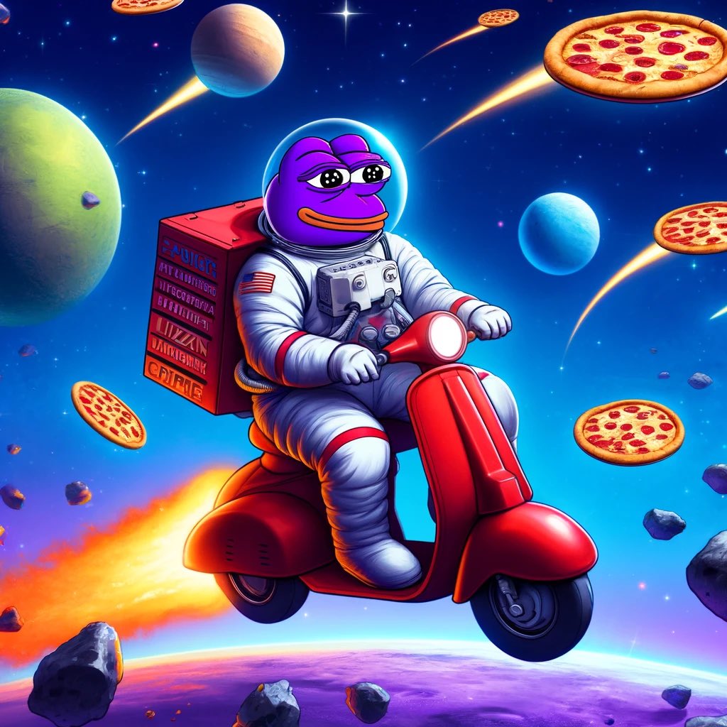 🛵💫 Express pizza delivery to Mars! Who said crypto can't be fun? Hop on #WTB for intergalactic delights. 🍕🌍 #FunCrypto