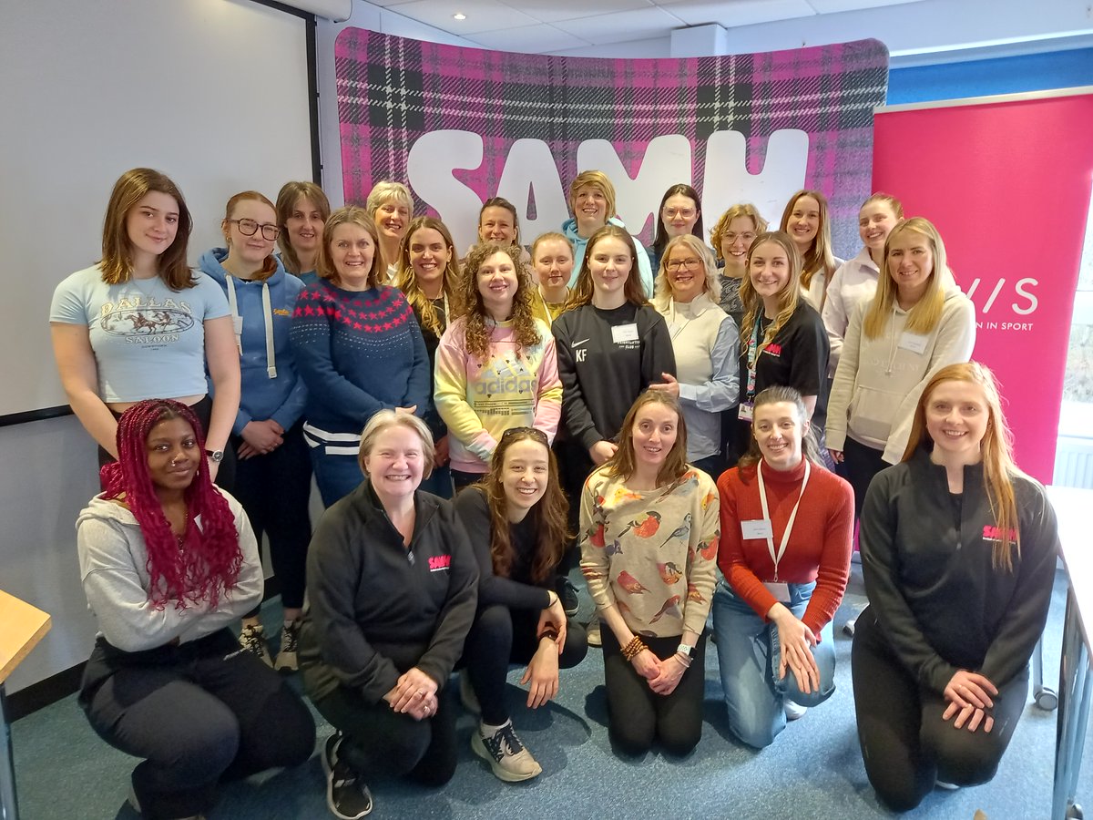 SAMH (@samhtweets) on Twitter photo Did you know only 1 in 5 CEOs of sport governing bodies are women? 💡
Kirsty, from our Physical Activity & Sport team, shares how our Young Women in Sport leadership programme with <a href="/ScotWomenSport/">Scottish Women In Sport</a> is supporting our next generation of leaders 💪🧡
samh.org.uk/about-us/news-… Did you know only 1 in 5 CEOs of sport governing bodies are women? 💡
Kirsty, from our Physical Activity & Sport team, shares how our Young Women in Sport leadership programme with <a href="/ScotWomenSport/">Scottish Women In Sport</a> is supporting our next generation of leaders 💪🧡
samh.org.uk/about-us/news-…