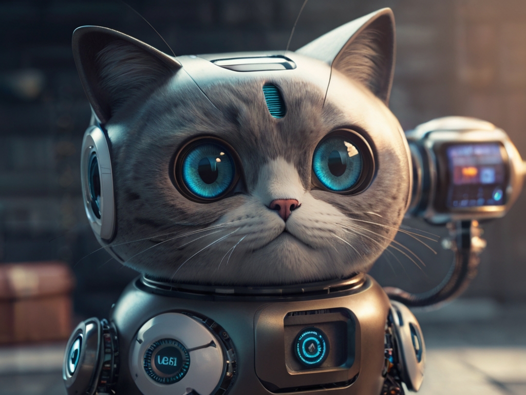 clotho_pr's tweet image. ChatGPT-4o 使ってみたら、とてもレスポンスが速くて、おすすめです。頻繁にトレーニングデータの更新もするようなので、最近の話も聞けそうです。

なお、画像は、chat botではなく、cat botです。aiで作っています。
#gpt #gptomni #chat