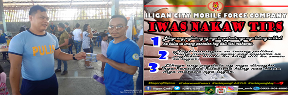 Iligan City Mobile Force Company personnel conducted IEC Distribution.

#SaBagongPilipinasAngGustongPulisLigtasKa
#ToServeandProtect
#serbisyongcardo
#SerbisyongMayPuso