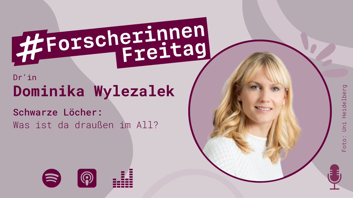 Plattform #InnovativeFrauen (@plattform_if) on Twitter photo "Supermassereiche #SchwarzeLöcher" klingen irgendwie nach Monster, sind sie aber ganz und gar nicht. Astrophysikerin Dr'in Dominika Wylezalek im Interview: innovative-frauen.de/podcast/domini…
#ForscherinnenFreitag #InnovativeFrauen #JWST #Weltraum #Astrophysik <a href="/UniHeidelberg/">Uni Heidelberg</a> "Supermassereiche #SchwarzeLöcher" klingen irgendwie nach Monster, sind sie aber ganz und gar nicht. Astrophysikerin Dr'in Dominika Wylezalek im Interview: innovative-frauen.de/podcast/domini…
#ForscherinnenFreitag #InnovativeFrauen #JWST #Weltraum #Astrophysik <a href="/UniHeidelberg/">Uni Heidelberg</a>