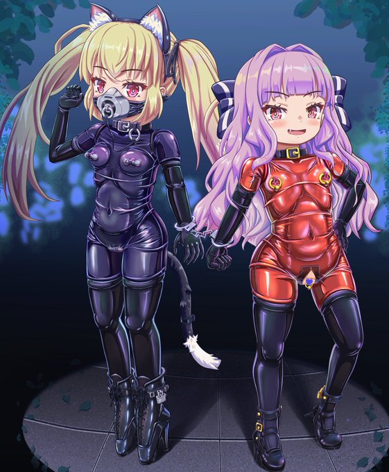 昨日上げた絵の全身絵+イシリア嬢のマスク姿差分です
おまけに、申し訳程度のキャラ紹介を添えてアップしてみます('ω`*)
スマホとかだと文字小さすぎて見づらいかも… 