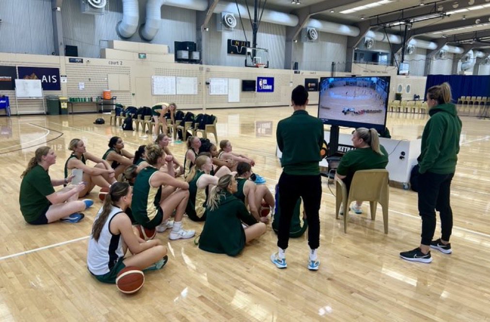 3 ⁦@BasketballAus⁩ green and gold pathway camps, 12 days, 18 on-court sessions, 20 video meetings, 16 recovery sessions across 22 days at the elite facilities at ⁦@theAIS⁩