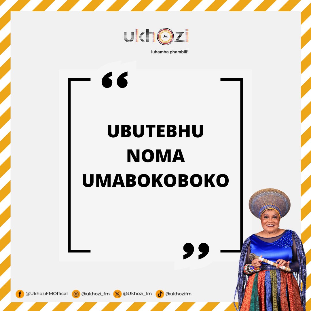 Ubutebhu noma umabokoboko?

#UkhoziFM #Jabulujule #AfrikaYami #30YearsOfDemocracy