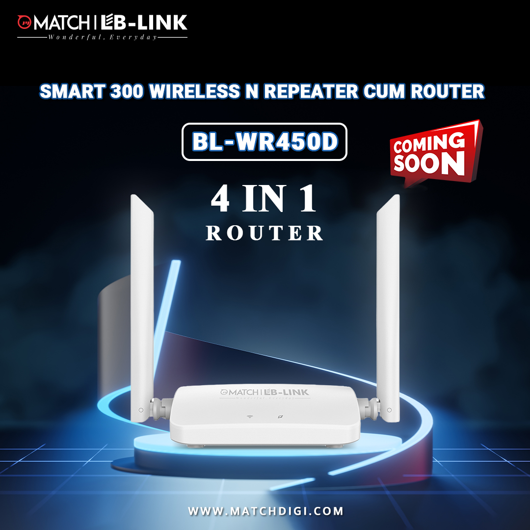 🎉 Exciting News! 🎉 We're thrilled to announce the launch of our latest innovation: the High Gain Smart Wireless N Repeater cum Router! 🚀📶

Get ready for:
🔹 Blazing 300Mbps speed for seamless HD streaming
🔹 4 In One Router Router , Access Point , Repeater ,