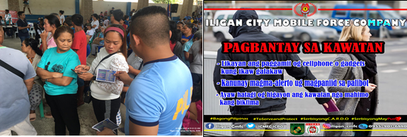 Iligan City Mobile Force Company personnel conducted IEC Distribution.

#SaBagongPilipinasAngGustongPulisLigtasKa
#ToServeandProtect
#serbisyongcardo
#SerbisyongMayPuso