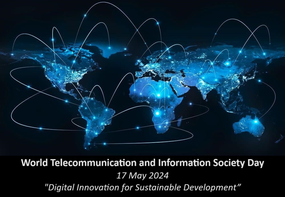 World Telecommunication and Information Society Day, 17 May – promotes the potential of the #Internet & other information and communication technologies (ICTs) to transform societies and economies tinyurl.com/5apvumdy @ITU #WTISD #WTISD2024