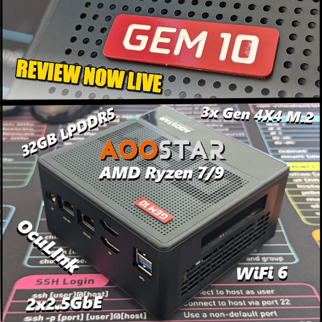 RobbieOnTheTube's tweet photo. My @AOOSTAR145197 #Aoostar GEM10 NVMe NAS Review is live. We are seeing ALOT of mini PCs that are pretending to be NAS, but the GEM10 seems to be a different ballgame. Video review https://t.co/cmBTVjuz4h and Written review https://t.co/DvItHbwwRS #datastorage #aoostar #nasdrives https://t.co/wFaDv36wmn
