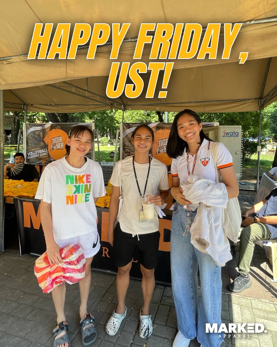HAPPY TO SEE THEM SMILING 🫶🏼🥺

League Best Setter, Cassie Carballo; Rookie of the Year, Angge Poyos; and UST’s Middle Blocker, Em Banagua, stopped by our booth today!

#UAAPSeason86 #UAAPVolleyball #GetMarkedNow #USTvsNU #UAAPFinals