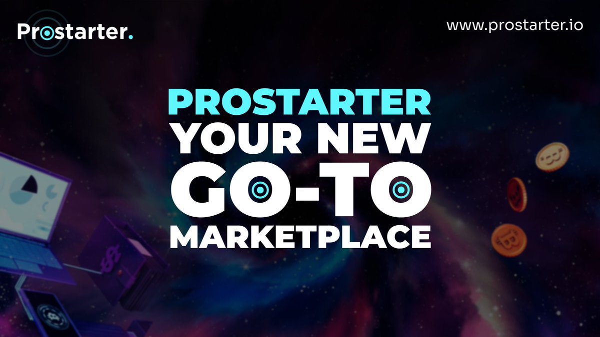 Calling all NFT creators! 
#ProStarter is here to make selling your digital art in easier way  &amp; make  it the next big thing in the crypto world🌟  

Your successful launch starts here🚀 

#Launchpad #IDO #INO #IGO #NFT #dApps #Web3 #Crypto #DeFi