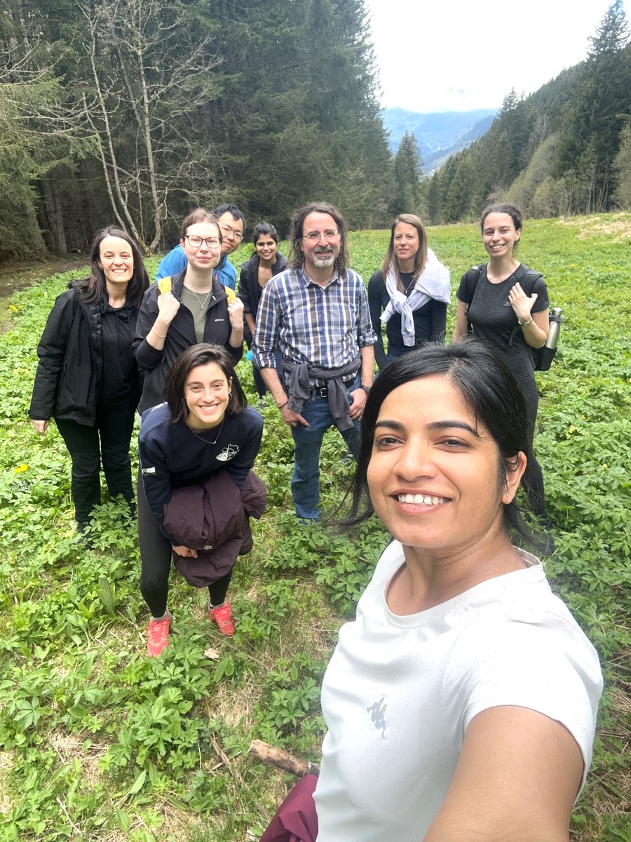 We have had an amazing lab retreat 🗻😍 Science, discussions, brainstorming, hiking, cooking and spending time together in beautiful Les Diablerets was really fun 🤩