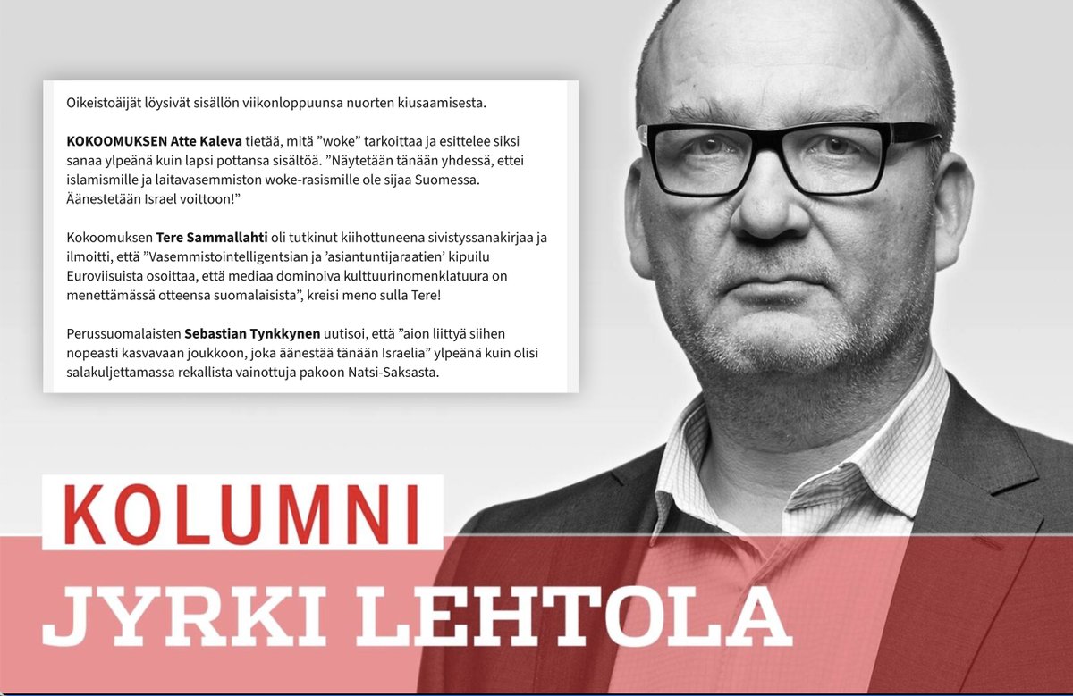 Tämä on taas niitä aamuja, kun saa lukiessaan toivoa, että olisipa meillä Suomessa parempi ja terävämpi media.