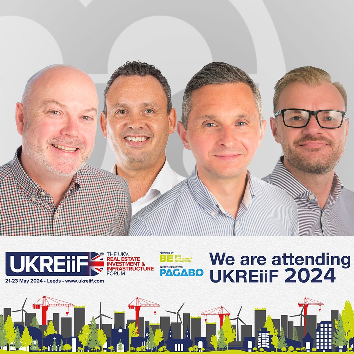 UMC Architects are excited to be attending this year’s <a href="/UKREiiF/">UKREiiF</a> conference in Leeds next week. Director’s Matthew Duffin, Matthew Salanyk, Graham Mackfall &amp; Head of Urban Design Bruce Calton look forward to catch up with colleagues &amp; connect with industry experts across the event