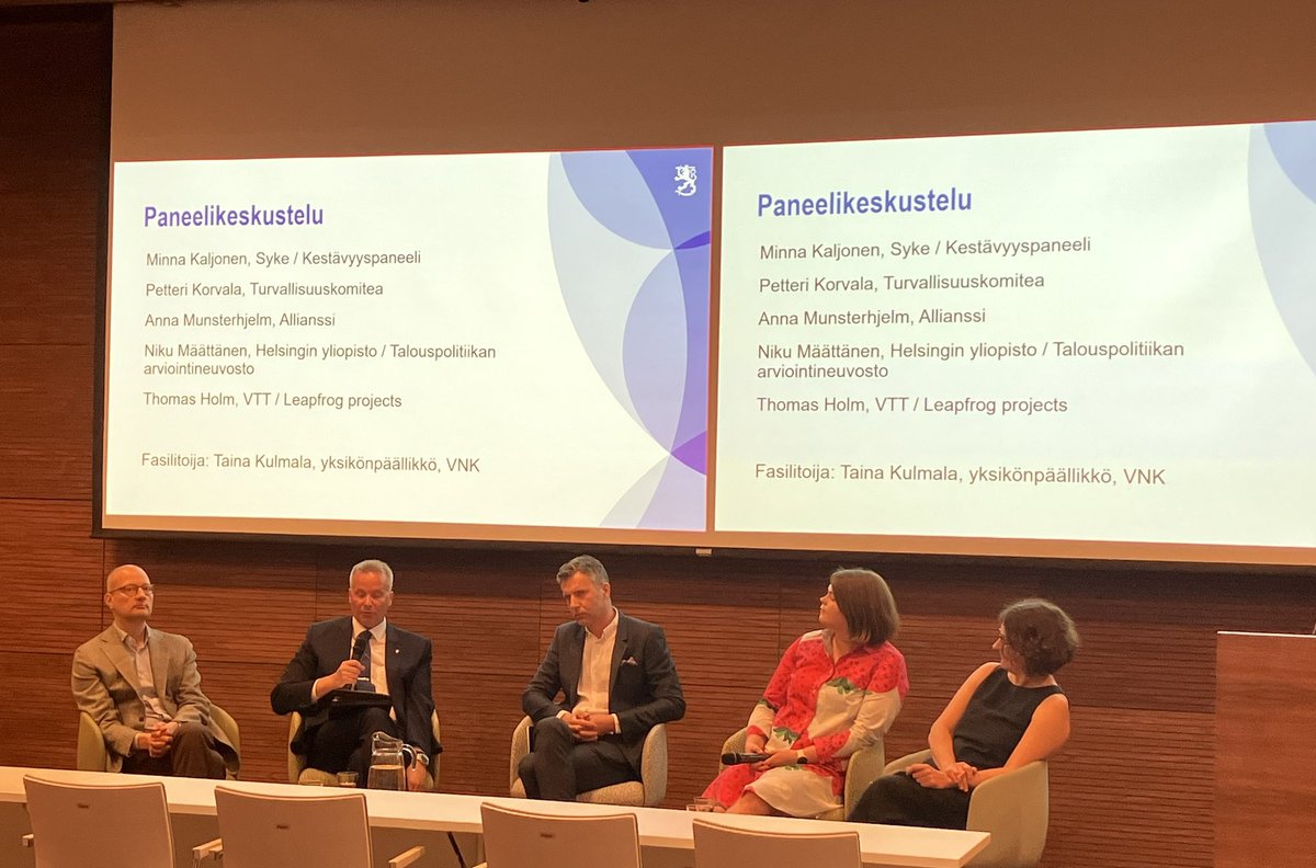 Susanna Perko (@susannaperko) on Twitter photo Uudesta yhteiskunnallisesta kestÀvyysarvioinnista hyvÀÀ keskustelua. Mukana <a href="/annamun/">aML</a> <a href="/NikuMaattanen/">Niku MÀÀttÀnen</a> <a href="/MinnaKaljonen/">MinnaKaljonen @minnakaljonen.bsky.social</a> Petteri Korvala Thomas Holm
KestÀvyysarvioinnin toimintamalli löytyy <a href="/valtioneuvosto/">Valtioneuvosto | StatsrÄdet</a> Uudesta yhteiskunnallisesta kestÀvyysarvioinnista hyvÀÀ keskustelua. Mukana <a href="/annamun/">aML</a> <a href="/NikuMaattanen/">Niku MÀÀttÀnen</a> <a href="/MinnaKaljonen/">MinnaKaljonen @minnakaljonen.bsky.social</a> Petteri Korvala Thomas Holm
KestÀvyysarvioinnin toimintamalli löytyy <a href="/valtioneuvosto/">Valtioneuvosto | StatsrÄdet</a>
