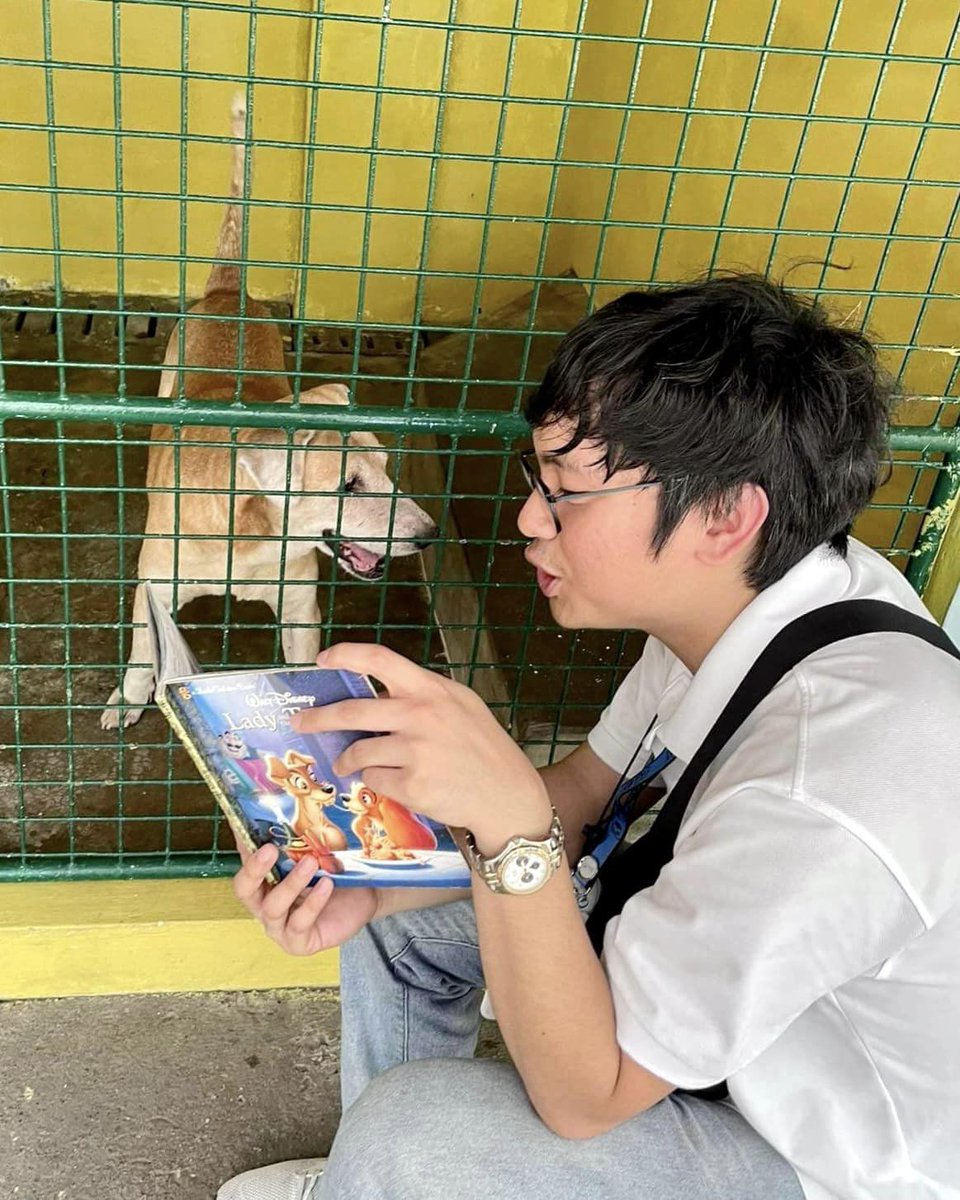 HELPING DOGS ONE BOOK AT A TIME! 🥹🫶

LOOK: Visitors from PvG Global spent their afternoon reading to quarantined dogs through PAWS’ Project C.A.L.M.— Calming Animals Through Literacy Movement. 🥹 | #republicasia #philippines #PAWS #PAWSPhilippines #PAWSProjectCalm

📷 PAWS | FB