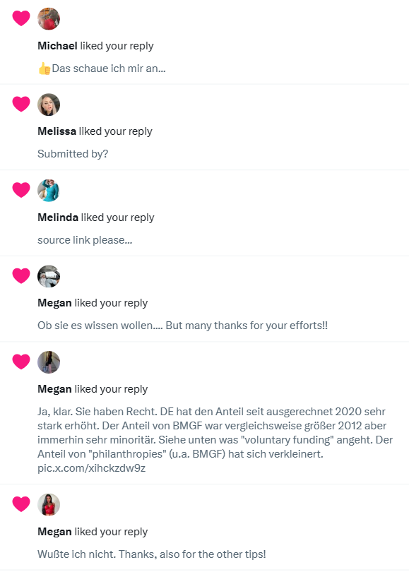 1/ Overnight engagement on convos with @53v3n0fn1n3 and others. This sexbot spam is obviously itself algorithmic. They're not even real sexbots. The names/accts are being generated by a program. If anyone with IT knowledge can explain, I'd be very interested...