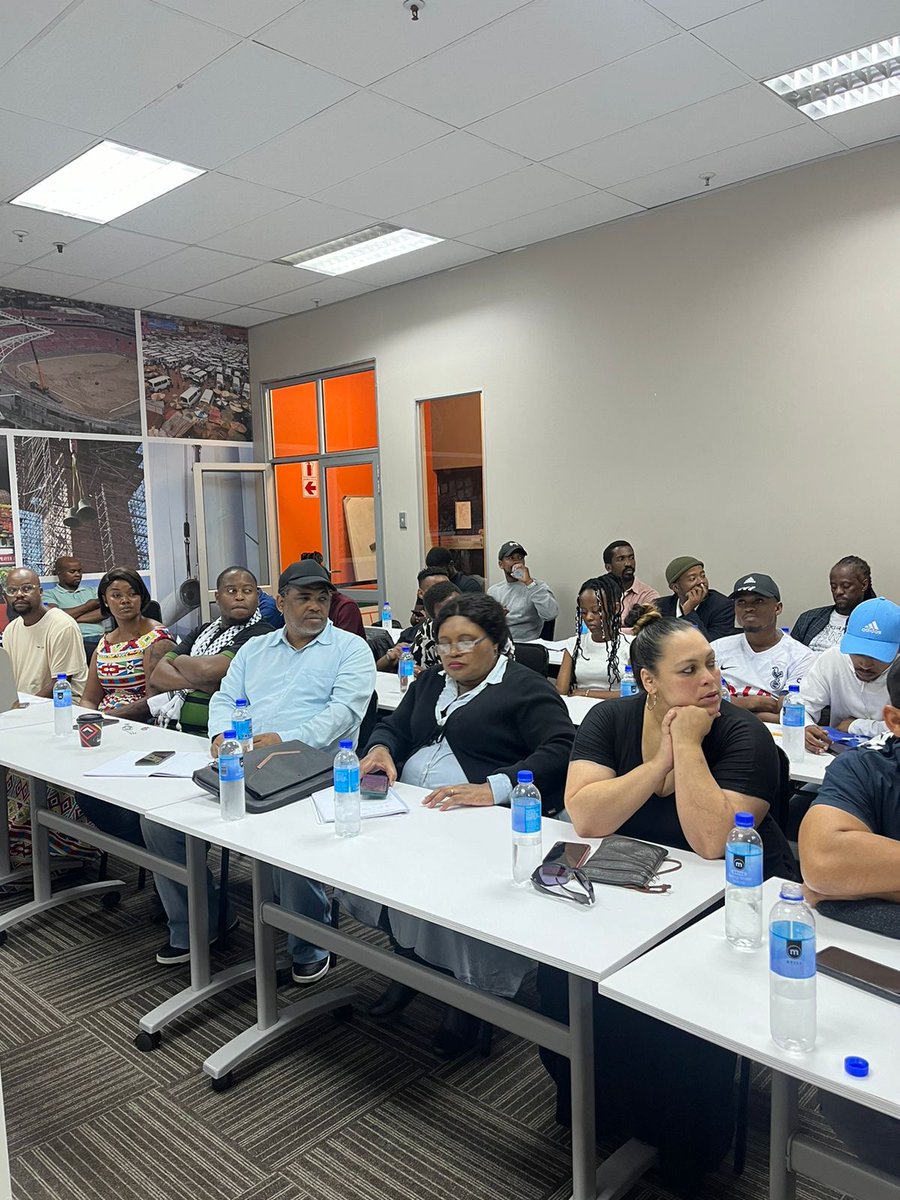 nfvfsa's tweet photo. The NFVF PESP Roadshows took place in East London and Port Elizabeth in the Eastern Cape. Hloniphile Gabela, the PESP Project Manager, along with Simnikiwe Mnyazi, the HR Officer, guided the attendees through the PESP 5 call. Thank you to all who attended.
 
#LoveSAFilm 
#PESP5 https://t.co/GGDz2x6xBi