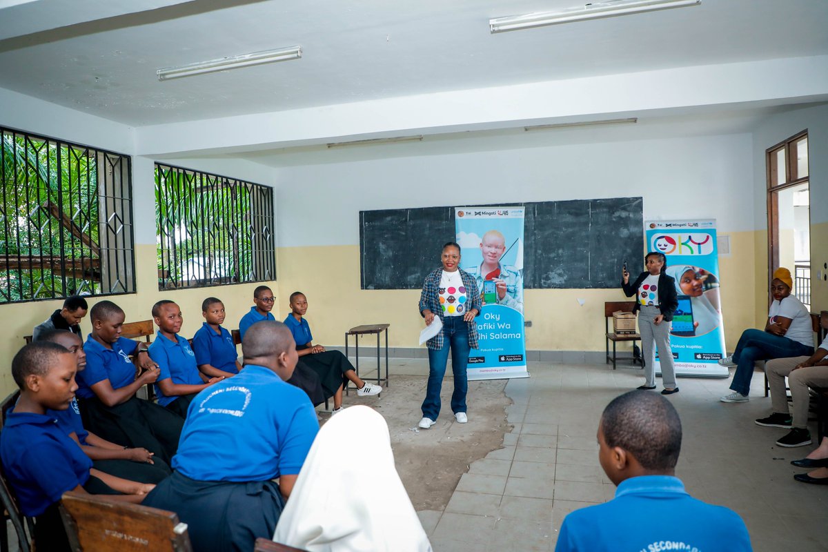 Elimu kuhusu hedhi ni muhimu kwa kila binti. Karibu tuungane pamoja tunapoadhimisha mwezi wa hedhi duniani , kutoa elimu na kuwasikiliza changamoto za wasichana ili wapate hedhi salama.
<a href="/UNICEF/">UNICEF</a> @taitanzania <a href="/okyperiodapp/">Oky Period Tracker For Girls</a> 
#periodfriendly #okyniyabintikutokakwabinti