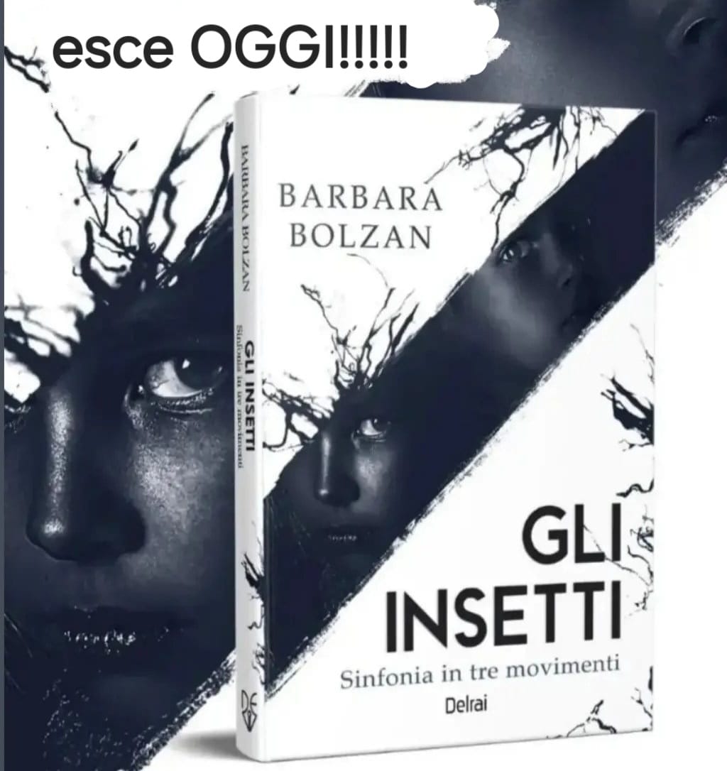 Esce oggi il #mistery #paranormal Gli Insetti -Sinfonia in tre movimenti -, romanzo in cui indago il blocco dello scrittore e le Paure di ognuno di noi...
Qual è la tua più grande paura?

amazon.it/gp/aw/d/B0D2J5…
#libri #scrivere #psicologia #nuovauscita #letteratura #scrittori