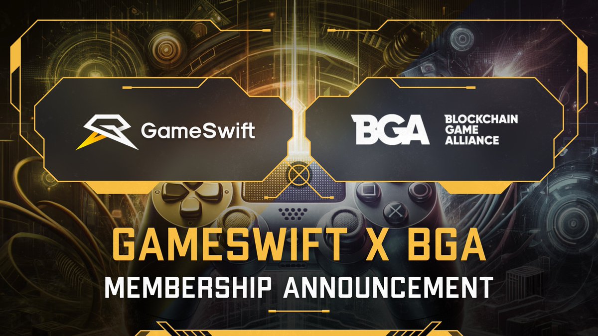The @BGameAlliance is proud to announce @GameSwift_io as a new sponsor! GameSwift is the First EVM Modular Gaming Blockchain and AI-powered Launcher. gameswift.io