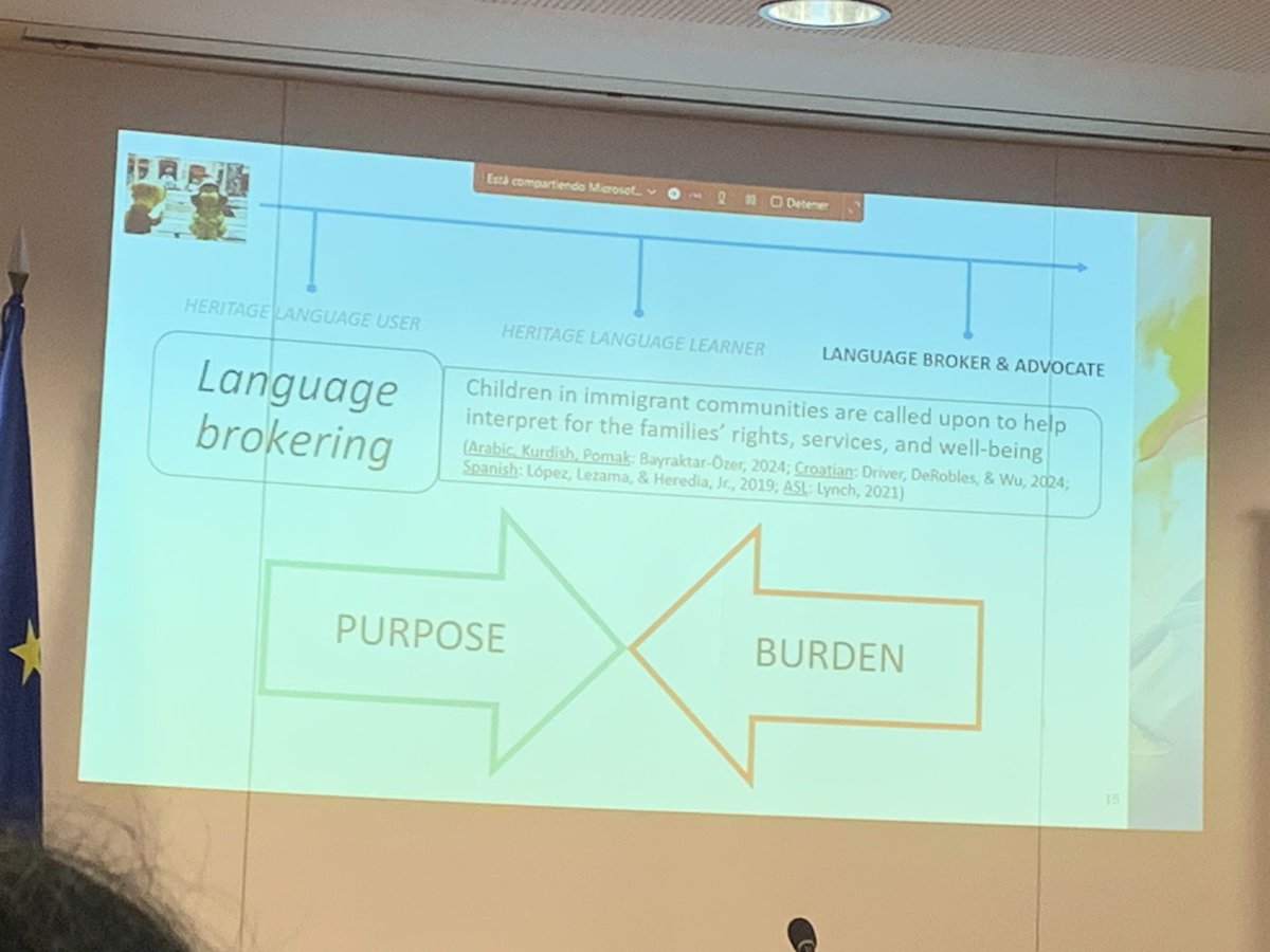 #PLL5 <a href="/IAPLL1/">IAPLL</a> Day 2 plenary: Meagan Driver - Expanding positive psychology through a heritage language lens: an outsider-in approach. Defines heritage speakers and the role they often play on the family