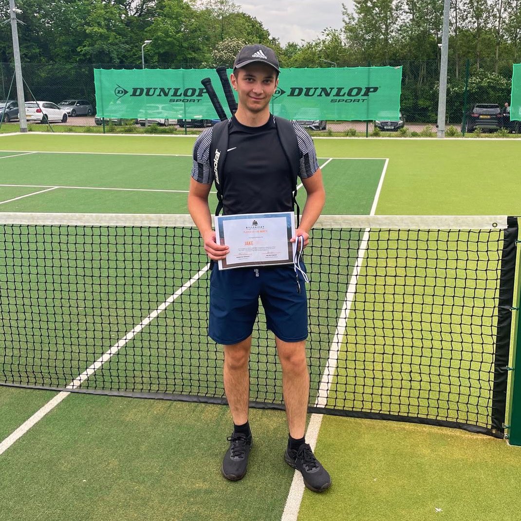 Well done to our Player of the Month for April, Jake! Jake has been a member of BLTC since the age of 8 and recently progressed to competing for our men’s teams. He has shown great commitment to the club & continues to assist in our junior programme alongside his own training 👏