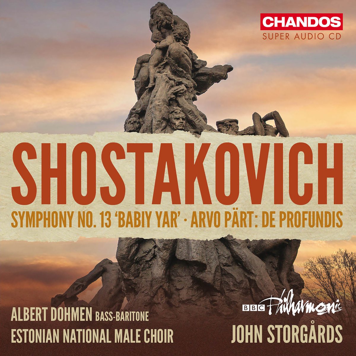 We're kicking Friday off with a fresh new release from BBC Philharmonic and John Storgårds joined by the bass-baritone Albert Dohmen and the Estonian National Male Choir 💿✨ Shostakovich: Symphony No.13 'Babiy Yar' and Pärt: De profundis, out now! 👉lnk.to/CHAN5335FA?utm…