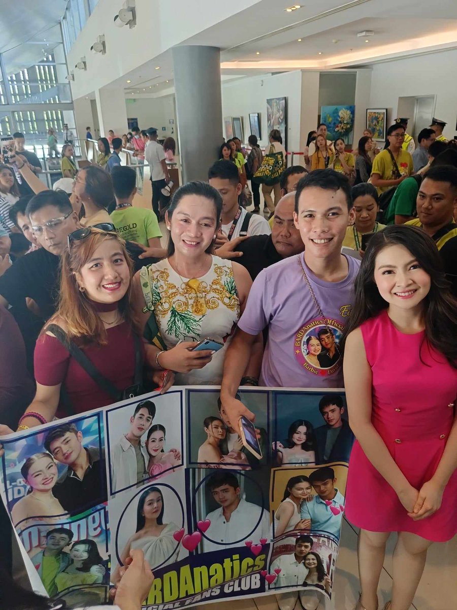 BARDAnatics with barbie Forteza 
@dealwithBARBIE

Mighty  clean event ❤️