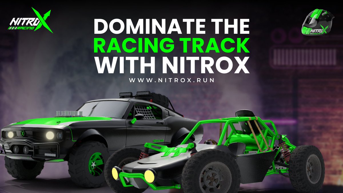 Take command of the racing track and leave your rivals behind.🏎⚡

Embrace the challenge and experience the exhilaration of ultimate speed with Nitrox NFT car racing game💯

#Nitrox #Metaverse #NFT #Web3 #Racing #P2EGame #Metaverse #BNB