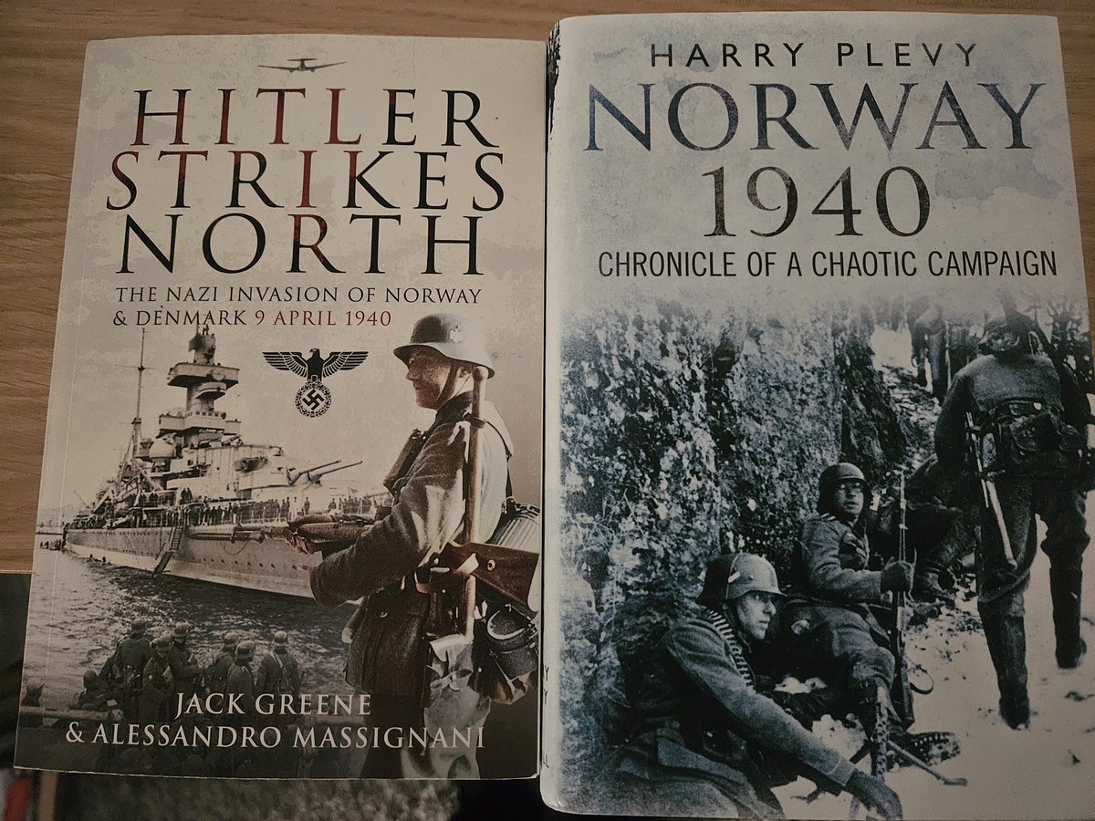 Wow! In one post how do you summarise such an fascinating book? 
Learnt so much because other books tend to concentrate on the land battle for Norway. The chapters covering pre & post-war are truly fascinating.
A perfect partner then for Plevy's excellent book.
#HistoryBookChat