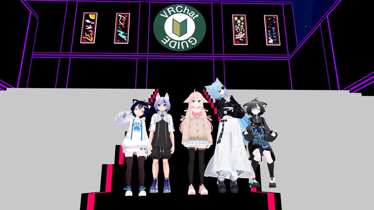 先日VRchat始めました
楽しい