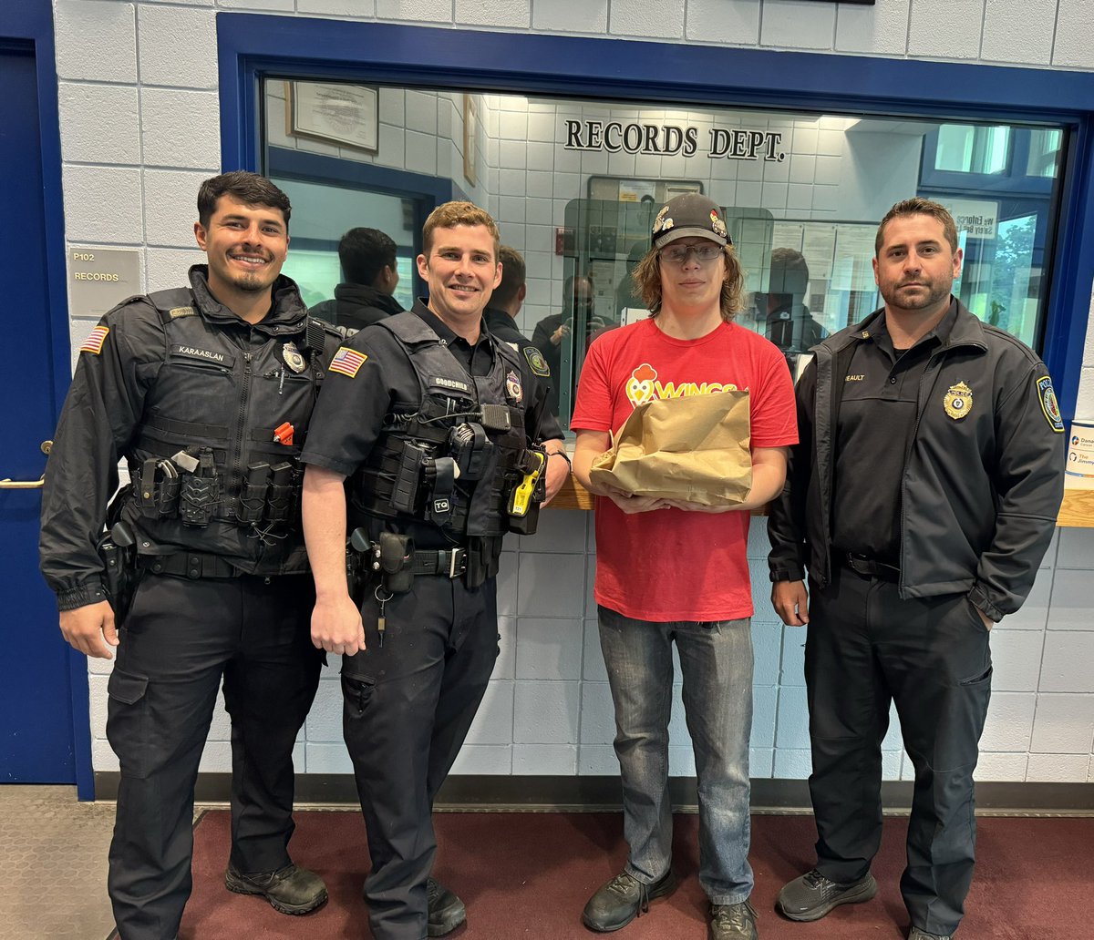 Thank you Wings Over Springfield for showing your appreciation for #nationalpoliceweek