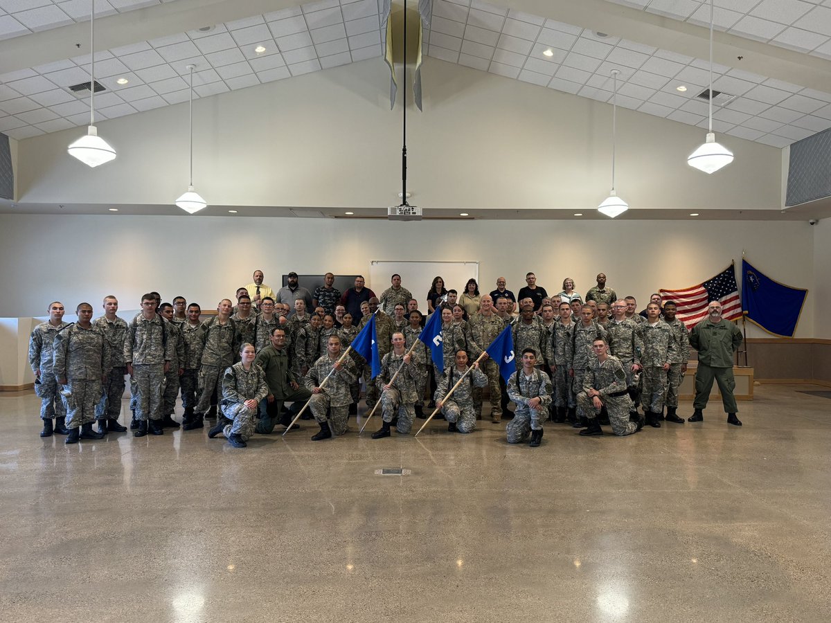 Great visit with the Cadets and Staff  from the Battle Born Youth Challenge Academy. Developing those with hopes and dreams and preparing them to unleash their full potential.