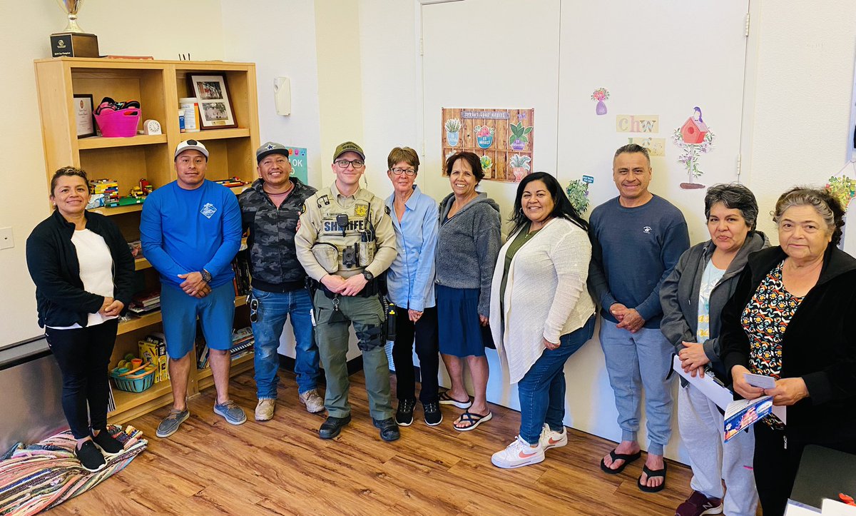 Crime Prevention is a community effort. Thank you to Turnagain Apartments in #Fallbrook for having @SDSheriff stop by to teach residents about safety and the importance of reporting suspicious activity. If you #seesomethingsaysomething. #InYourCommunity #teamwork